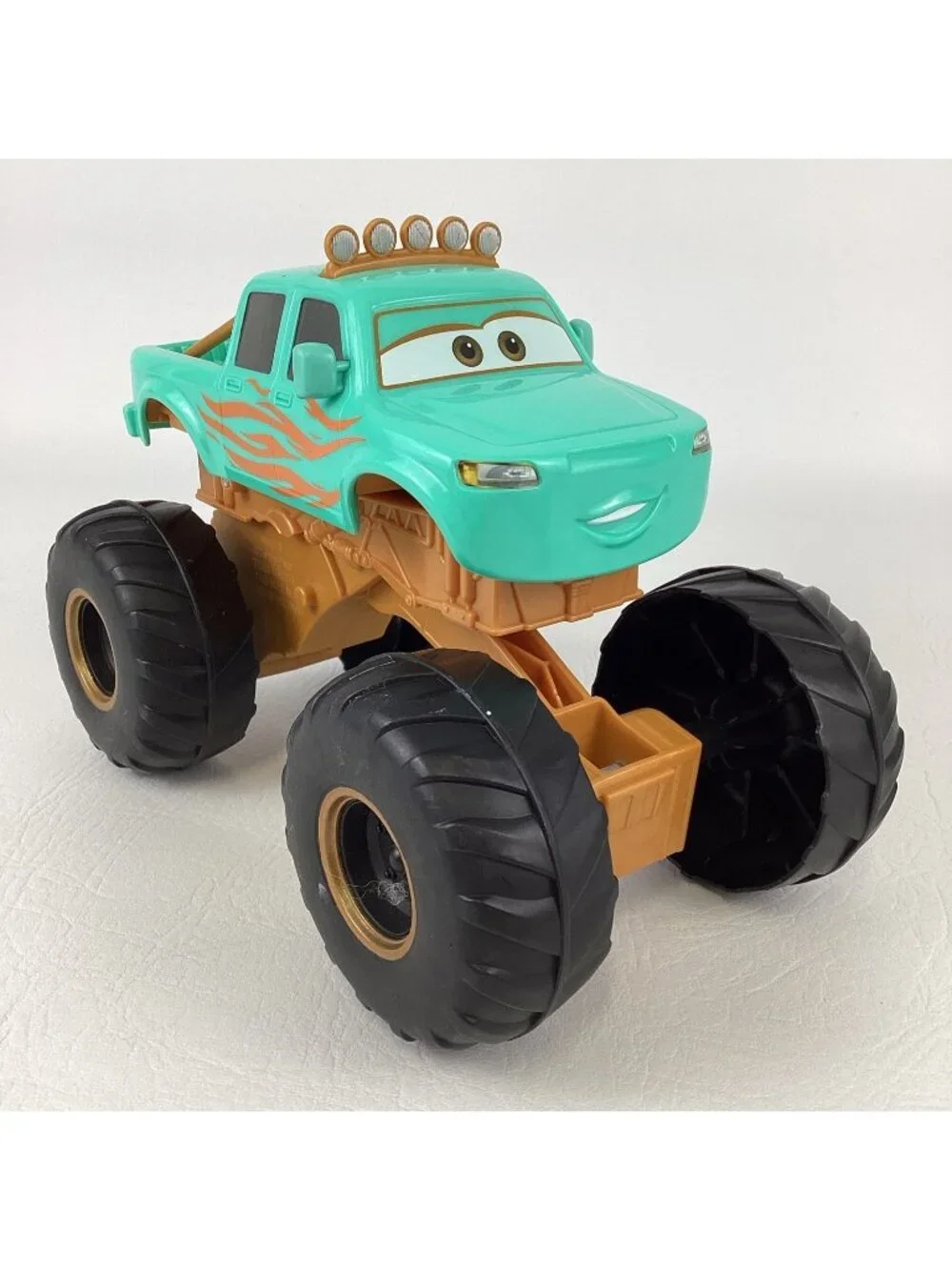 Disney Pixar Cars On The Road Circus Stunt Ivy Monster Truck Jumping Action Toy